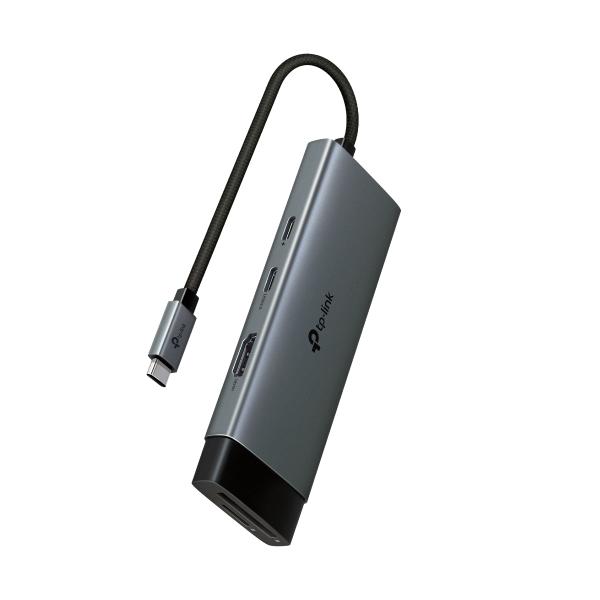 TP-LINK UH7020C, USB 3.2 Gen 1 (3.1 Gen 1) Type-C, HDMI, USB 3.2 Gen 1 (3.1 Gen 1) Type-A, USB 3.2 Gen 1 (3.1 Gen 1) Type-C, MicroSD (TransFlash), SD, 5000 Mbit/s, CE, FCC, RoHS, HDMI, BSMI, 127 mm