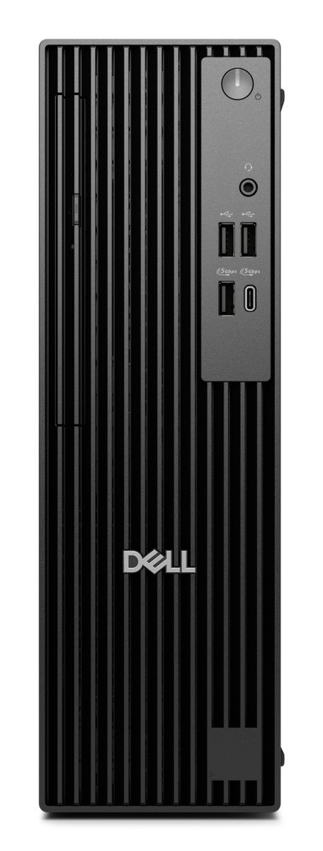 Dell Pro Slim QCS1250 - Slim Desktop - Core Ultra 7 265 / 2.4 GHz - RAM 16 GB - SSD 512 GB - NVMe, TLC - Intel Graphics - 1GbE - Win 11 Pro - Monitor: keiner - Schwarz - BTS - mit 1 Jahr Vor-Ort-Basisgarantie (AT, DE - 2 Jahre)