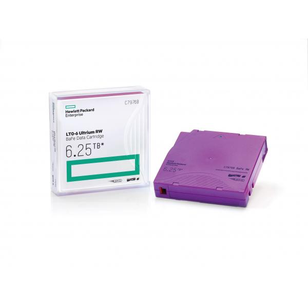 Cartuccia dati HPE Ultrium RW - LTO Ultrium 6 6,25 TB