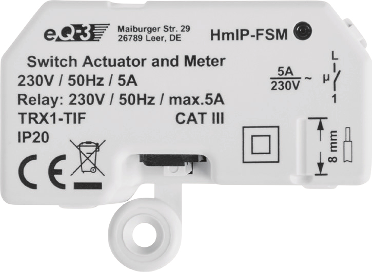 eQ-3 AG Homematic IP HmIP-FSM - attuatore di commutazione - wireless