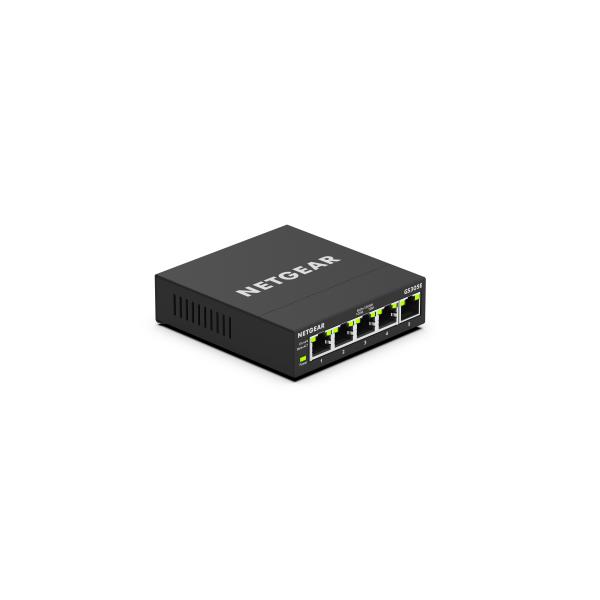 Netgear Plus GS305E - Switch - Intelligente - 5 x 10/100/1000