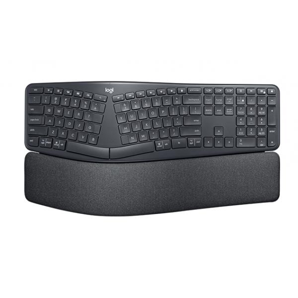 Logitech ERGO K860 - tastiera - wireless - 2,4 GHz, Bluetooth 5.0