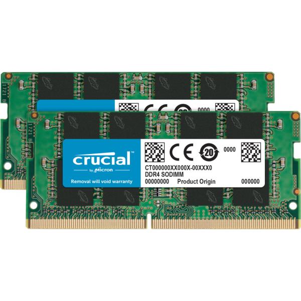 Crucial DDR4 - Kit - 16 GB: 2 x 8 GB - SO DIMM 260 PIN