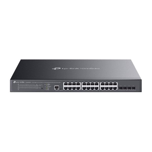 TP-LINK Omada SG3428XMPP V1.8 - Switch - L2+ - gestito - 16 x 10/100/1000 (PoE+)