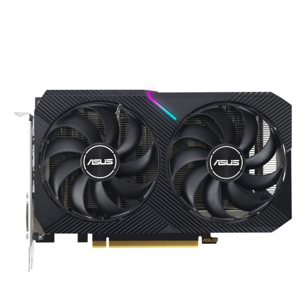 Scheda grafica - ASUS - Doppia - RTX 3050 - 8 GB GDDR6 - PCI Express 4.0 - Risoluzione 7680x4320