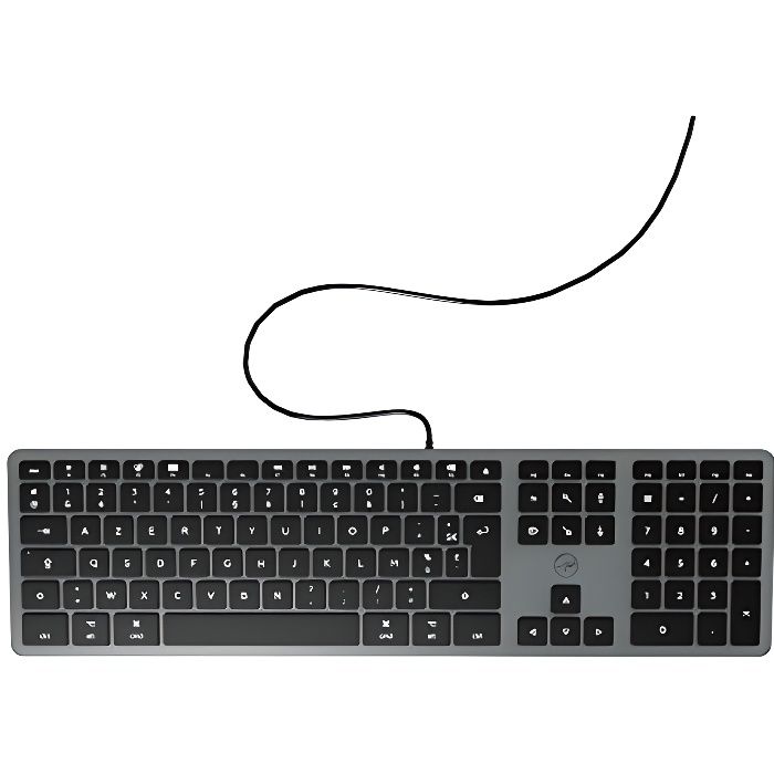 MOBILITY LAB Tastiera cablata DesignTouch per MAC Space Grey