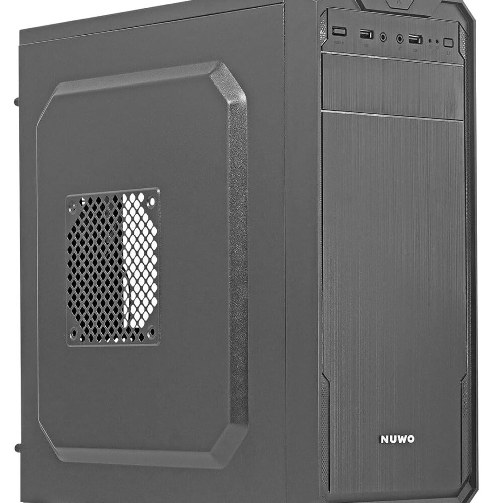 CASE MID-TOWER JESTER J901 PSU 400W 2USB2 0,4MM SPCC BLACK