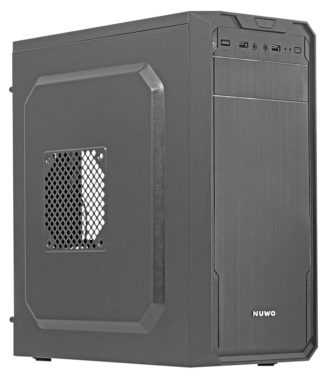 CASE MID-TOWER JESTER J901 PSU 400W 2USB2 0,4MM SPCC BLACK