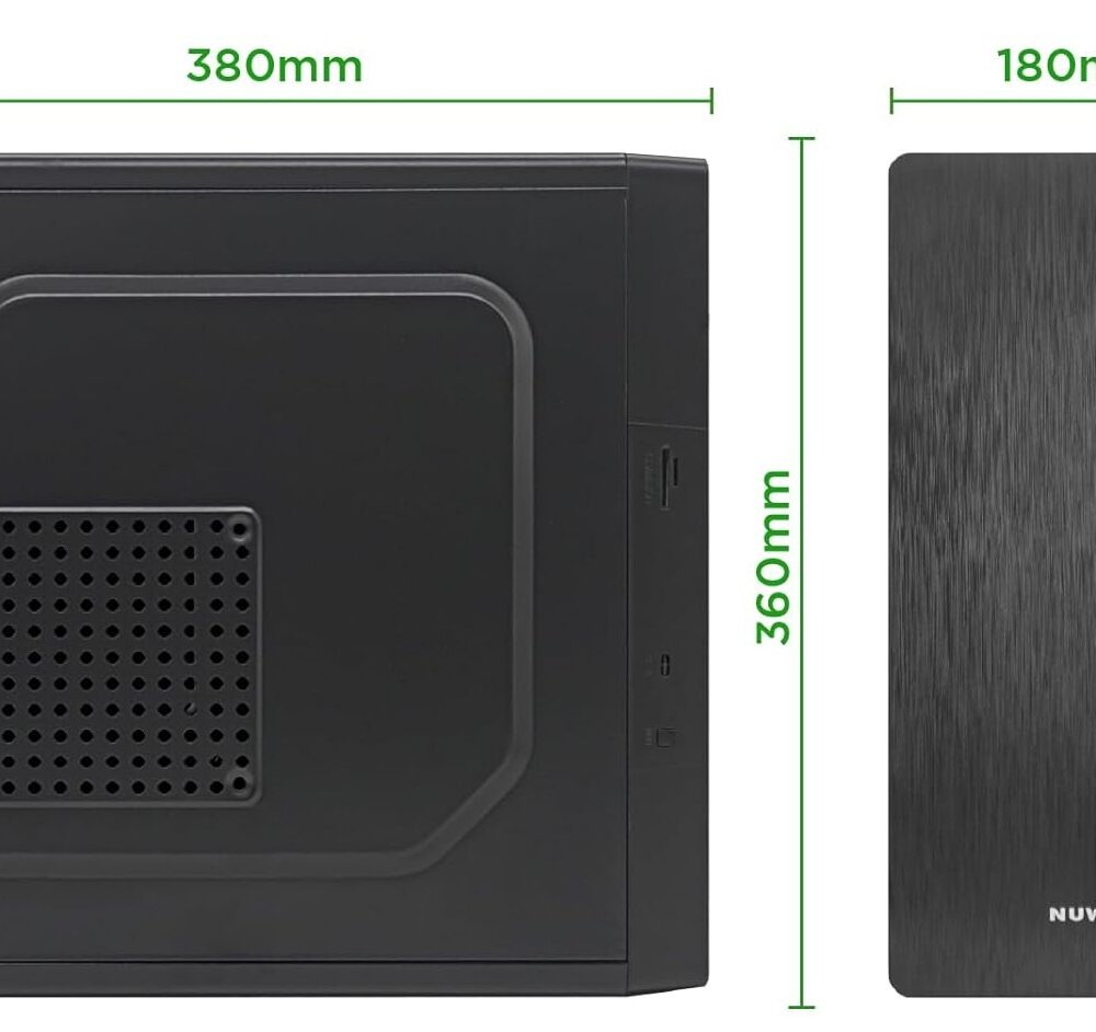 CASE MINITOWER PSU 240W ITAK I603 MATX MITX U30,5MM SPCC BK FAN VETRO