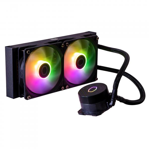 VENTOLA MASTER LIQUID ML240L CORE R LGA 1155>1700 AMD AM2>FM2+ ARGB BK