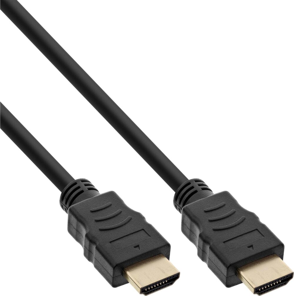 InLine 50er Bulk-Pack HDMI Kabel HDMI-High Speed mit Ethernet Stecker - Kabel - Audio/Multimedia - Digital/Daten - Digital/Display/Video - Netzwerk - Video/Analog - 1 m (B-17001P)