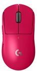 Logitech G PRO X SUPERLIGHT 2 - Maus - Gaming - optisch - 5 Tasten - kabellos - 2,4 GHz - USB Logitech LIGHTSPEED Empfänger - pink (910-006798)
