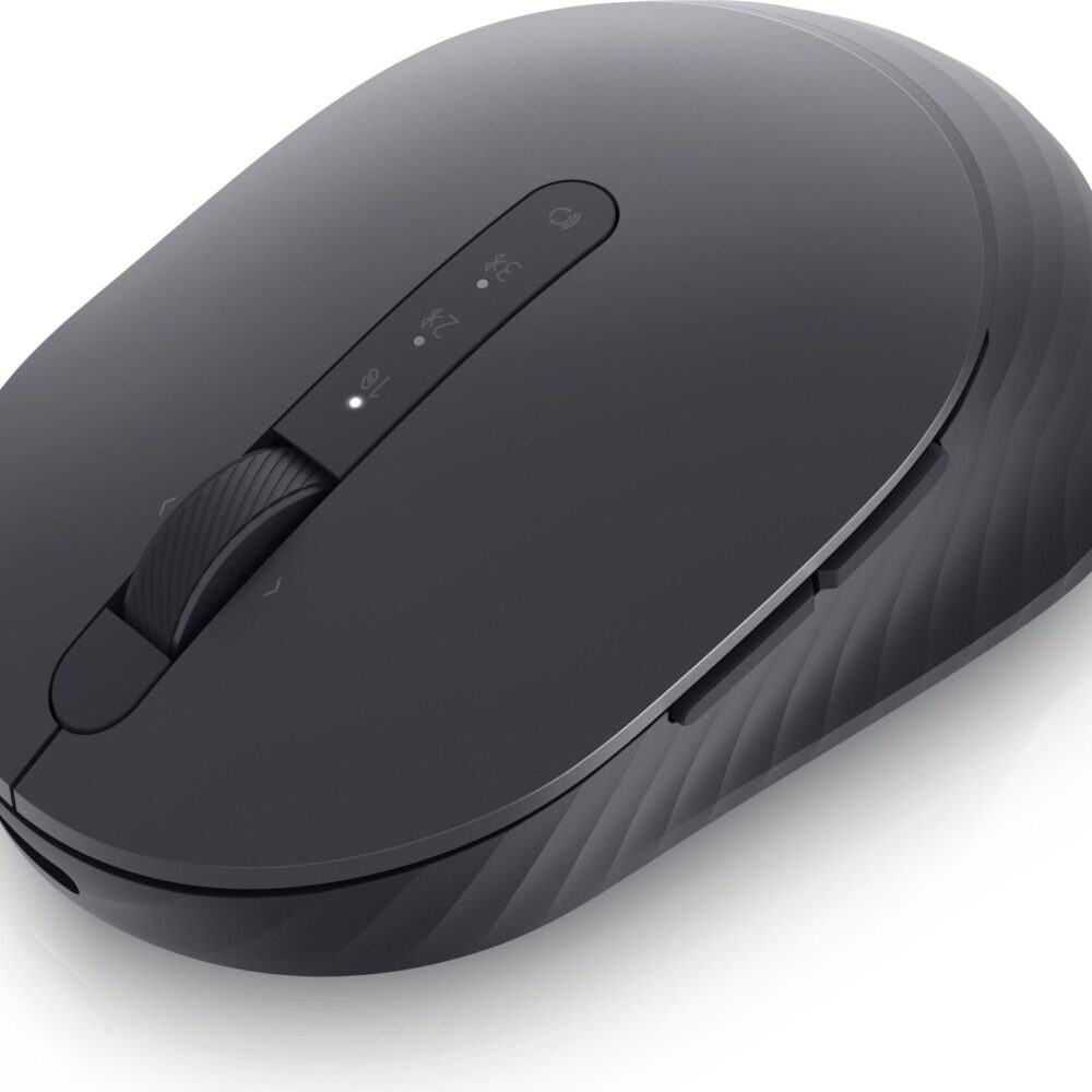 Dell Premier MS7421W - Maus - optisch - 7 Tasten - kabellos - 2,4 GHz, Bluetooth 5,0 - kabelloser Empfänger (USB) - Graphite Black - mit 3 years NBD Advance Exchange (MS7421W-GR-EU)