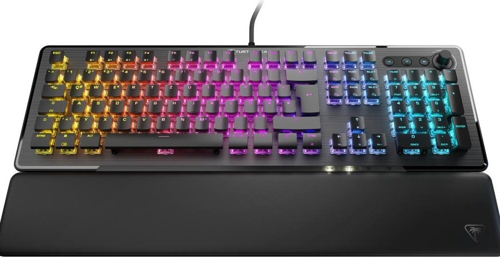 TURTLE BEACH Gaming-Tastatur Vulcan II Schwarz, Linear (00226428)