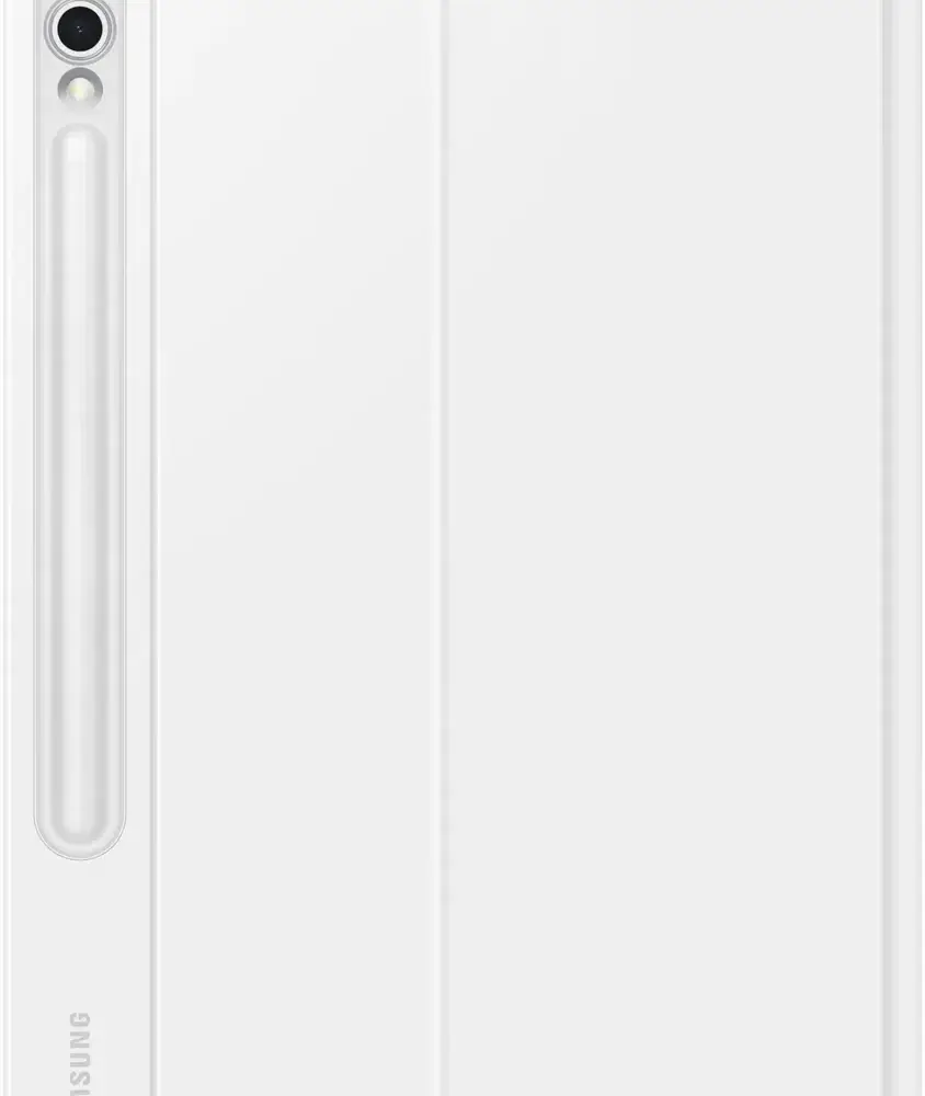 Samsung EF-DX825 - Tastatur und Foliohülle (Buch-Cover) - KI-Taste - mit Touchpad - kabellos - POGO pin, Bluetooth - weiß Tastatur, weiß Gehäuse - für Galaxy Tab S10+, Tab S9 FE+, Tab S9+ (EF-DX825BW