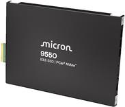 Micron 9550 PRO - SSD - Enterprise, Read Intensive - verschlüsselt - 3,84TB - intern - E3.S (E3.S) - PCI Express 5,0 x4 (NVMe) - 256-Bit-AES - TCG Opal Encryption 2,0, Self-Encrypting Drive (SED) - TAA-konform (MTFDLBQ3T8THA-1BK1DABYYR)