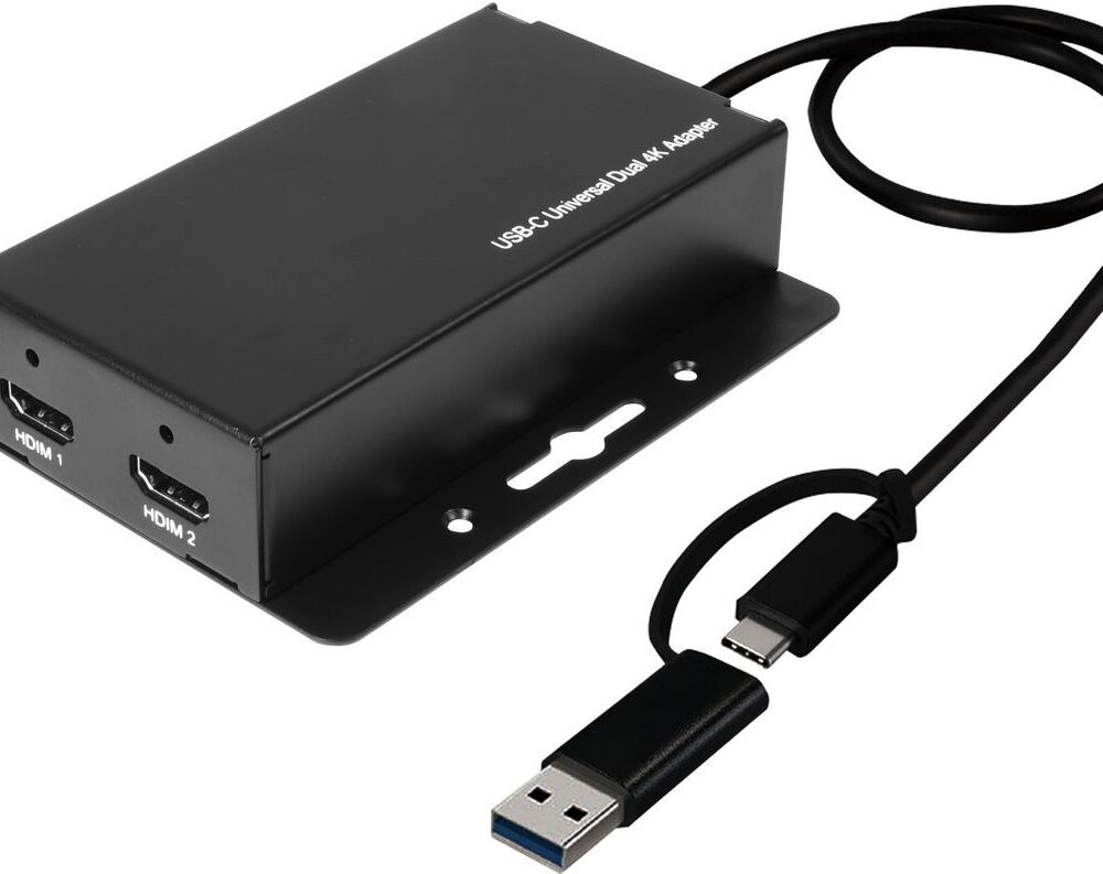 VivoLink USB-C Display 4K Adapter (VLUSB3HDMIX2)