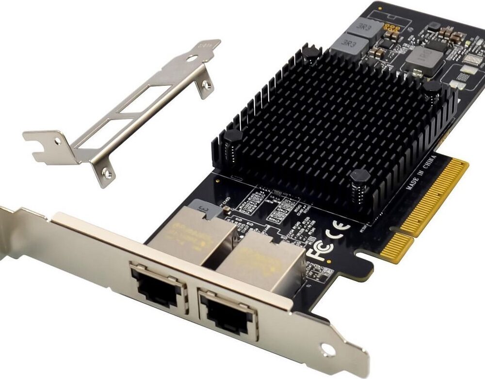 MicroConnect Network Card PCIe x8 X550-T2 Dual-10GbE (MC-PCIEX8-X550-T2-D)
