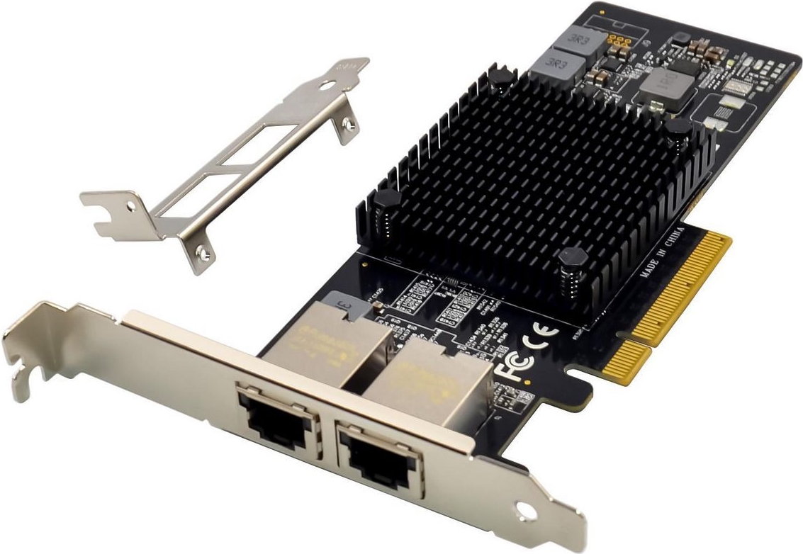 MicroConnect Network Card PCIe x8 X550-T2 Dual-10GbE (MC-PCIEX8-X550-T2-D)