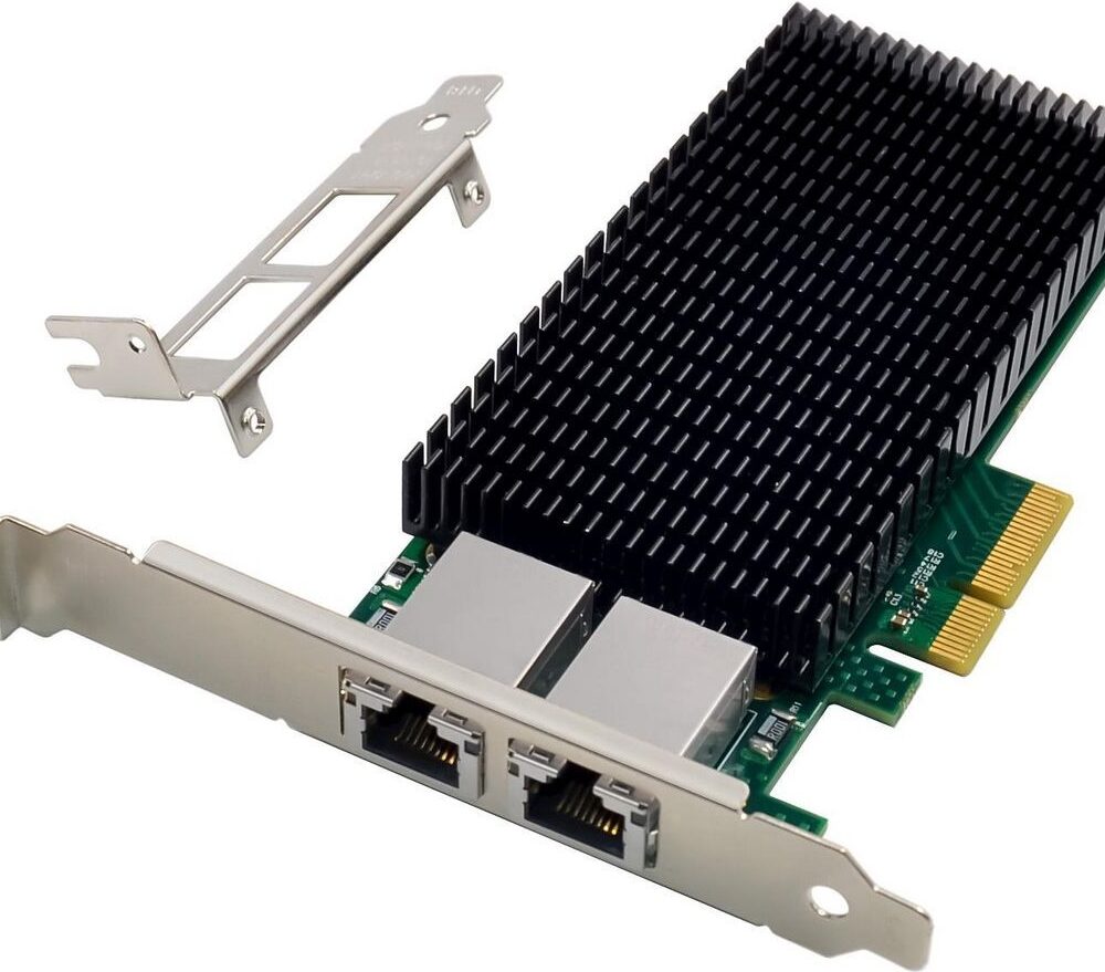 MicroConnect Network Card PCIe x4 X540-T2 Dual-10GbE (MC-PCIEX4-X540-T2-D)