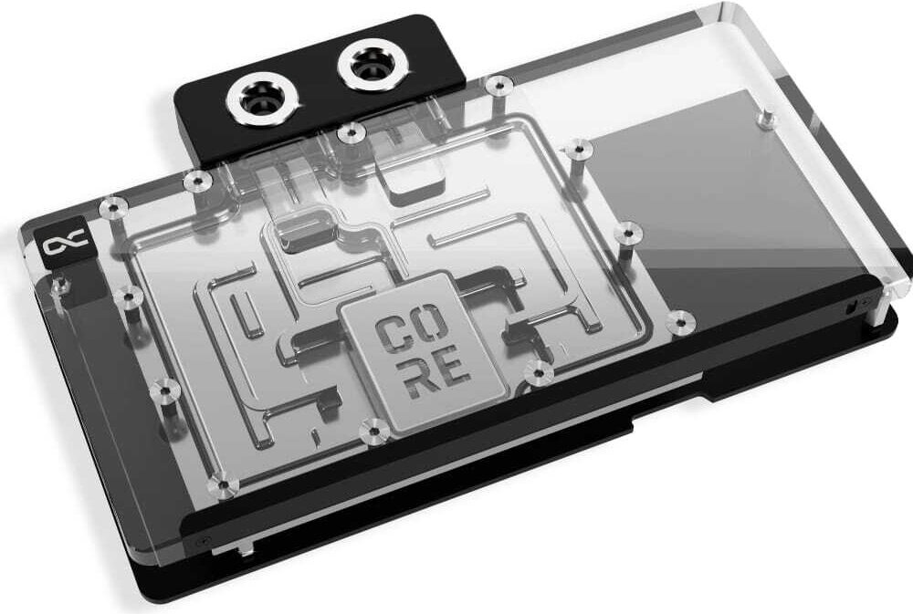 Alphacool Core RX 9070 XT Aorus Elite transparent/chrom inkl. Backplate (14780)