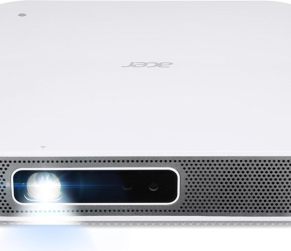 Acer PD1520s - DLP-Projektor - LED - tragbar - 1200 ANSI-Lumen - Full HD (1920 x 1080) - 16:9 - 1080p - 802.11ax wireless / AirPlay / Miracast / Bluetooth 5.0 (MR.JY611.001)