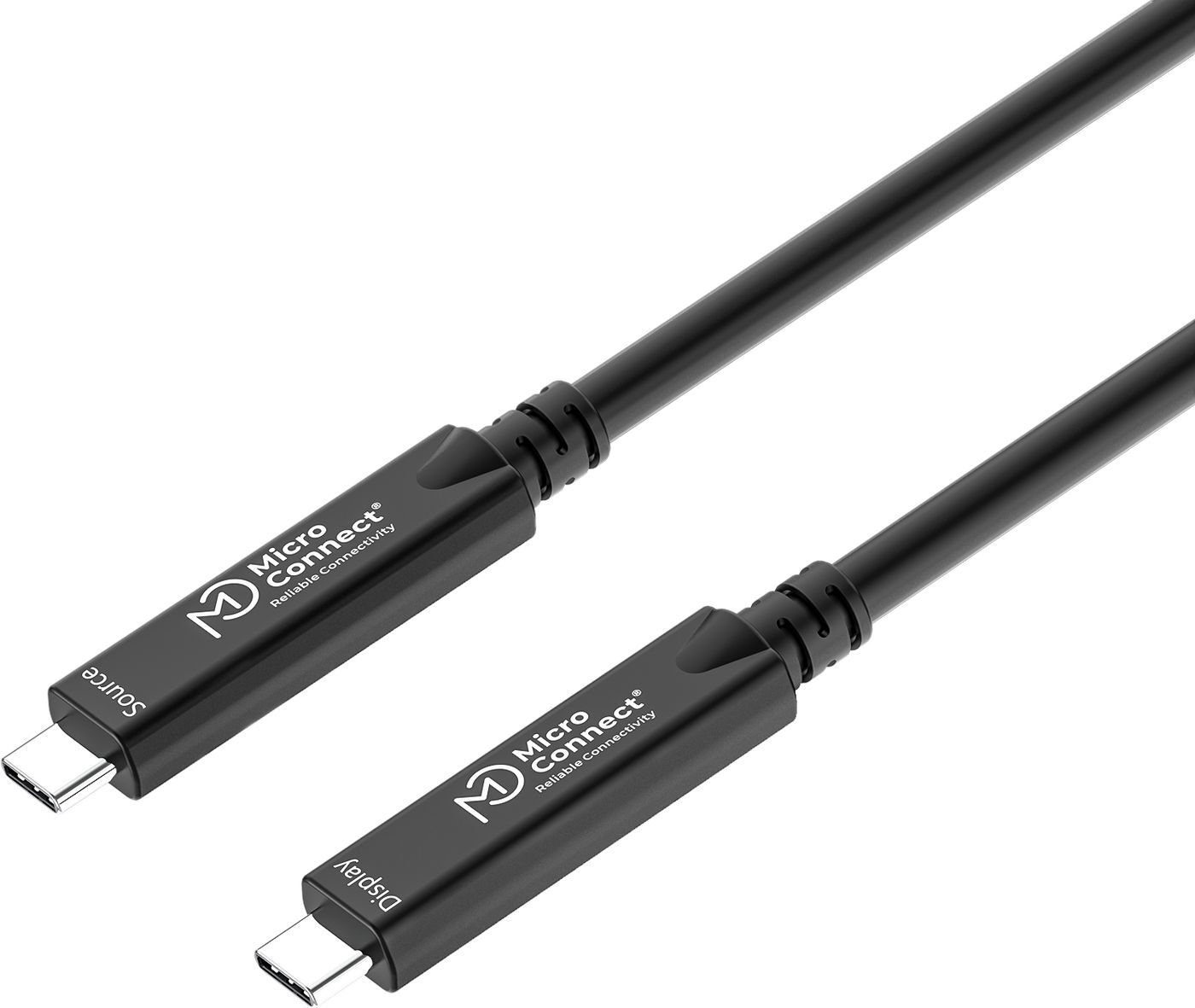 MicroConnect Premium Optic Fiber USB-C 3.2 Gen2x1 Bidirectional Cable - Kabel - Digital/Daten (MC-USB3.2CC05-8K-OP)