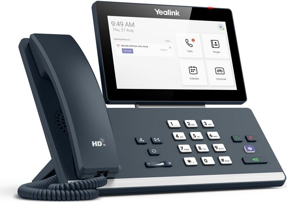 Yealink MP58 Teams Edition IP phone Edition, IP Phone, Grey, Wired & Wireless handset, Desk/Wall, Android, LCD (MP58-TEAMS)