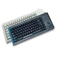 Cherry Slim Line G84-4400 - Tastatur - PS/2 - 83 Tasten - Trackball - Hellgrau - Englisch (G84-4400LPBUS-0)