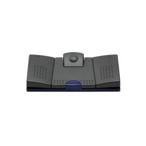 Grundig Foot switch 536 - Verkabelt - Schwarz - Blau - Diktiergerät - Grundig - Digta 830 - Digta 441/446/447 Plus - Drucktasten (GGI 2404)