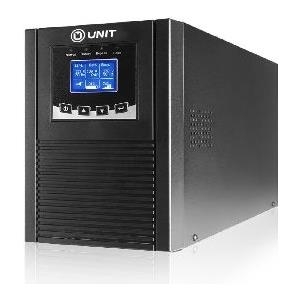 UNIT Technologies UNIT USV ONL 1000VA Black T 1000 Tower (UD1000TB-IN-3BAT)