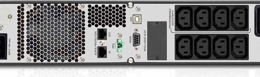 V7 USV 3000VA Rack Mount 2U - 3000 VA - 2700 W - 720 J - IEC Jumpers - 3,05 m - RS-232 (UPS1RM2U3000-1E)