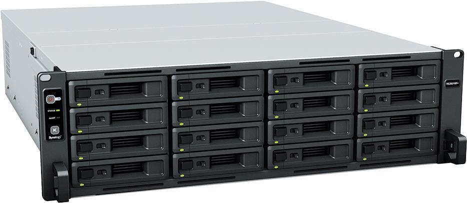 Synology RackStation RS2821RP+ - NAS-Server - 16 Schächte - Rack - einbaufähig - SATA 6Gb/s - RAID 0, 1, 5, 6, 10, JBOD - RAM 4GB - Gigabit Ethernet - iSCSI - 3U (RS2821RP+)