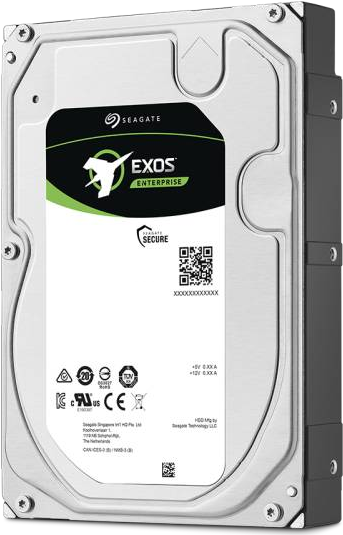 Seagate Exos 7E8 ST8000NM000A - Festplatte - 8 TB - intern - 3.5" (8.9 cm) - SATA 6Gb/s - 7200 U/min - Puffer: 256 MB OEM