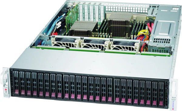 Super Micro Supermicro SC216 BAC4-R1K23LPB - Rack-Montage - 2U - verbessertes, erweitertes ATX - SATA/SAS - Hot-Swap 1200 Watt - Schwarz (CSE-216BAC4-R1K23LPB)