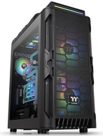 Thermaltake Level 20 RS ARGB - Tower - ATX - Seitenteil mit Fenster (gehärtetes Glas) - keine Spannungsversorgung (PS/2) - Schwarz - USB/Audio (CA-1P8-00M1WN-00)