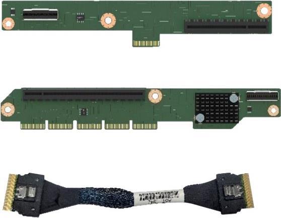 Intel PCIe Interposer Kit - Riser Card - für Server System M50CYP1UR204, M50CYP1UR212 (CYP1URISER2KIT)