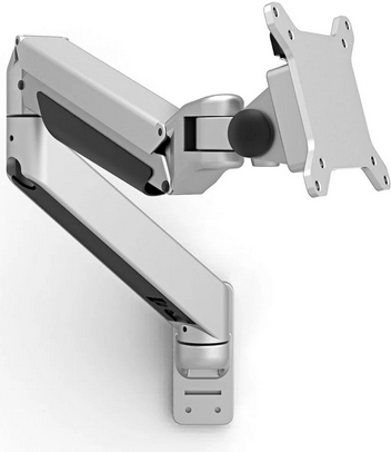 Compulocks Space Reach - Befestigungskit (Gelenkarm, Tischmontage, VESA-Adapter, Gehäuse) - für Tablett (einstellbarer Arm) - verriegelbar - hochwertiges Aluminium - Schwarz, Silber - Bildschirmgröße: 26,7 cm (10.5") - für Samsung Galaxy Tab A8 (660REACH105GA8SB)