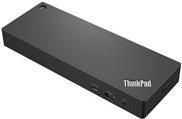 Lenovo ThinkPad Thunderbolt 4 WorkStation Dock - Dockingstation - Thunderbolt 4 - HDMI, 2 x DP, Thunderbolt - 1GbE - 300 Watt - Dänemark (40B00300DK)
