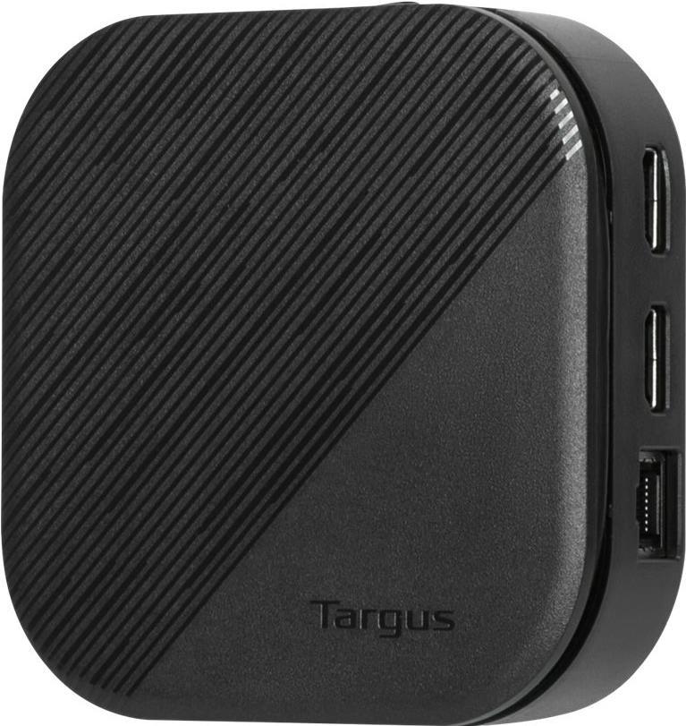 Targus USB-C Universal Dual HD Docking Station with 80W PD Pass-Thru - Dockingstation - USB-C 3,2 Gen 2 - 2 x HDMI - 1GbE - TAA-konform (DOCK116GLZ)
