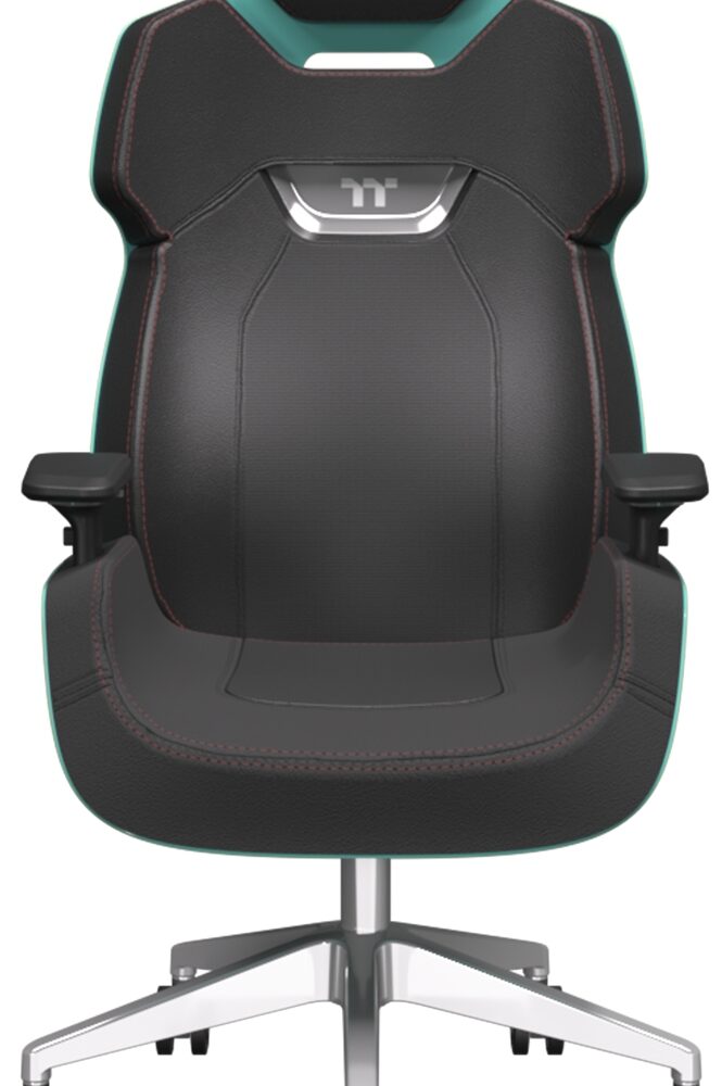 Thermaltake GGC-ARG-BGLFDL-01 Gaming-Sessel Gepolsterter Sitz Schwarz (GGC-ARG-BTLFDL-01)