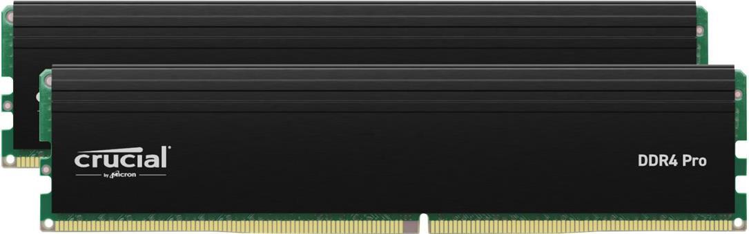 Crucial RAM Crucial Pro 32GB Kit (2x16GB) DDR4-3200 UDIMM CL22 (8Gbit/16Gbit) (CP2K16G4DFRA32A)