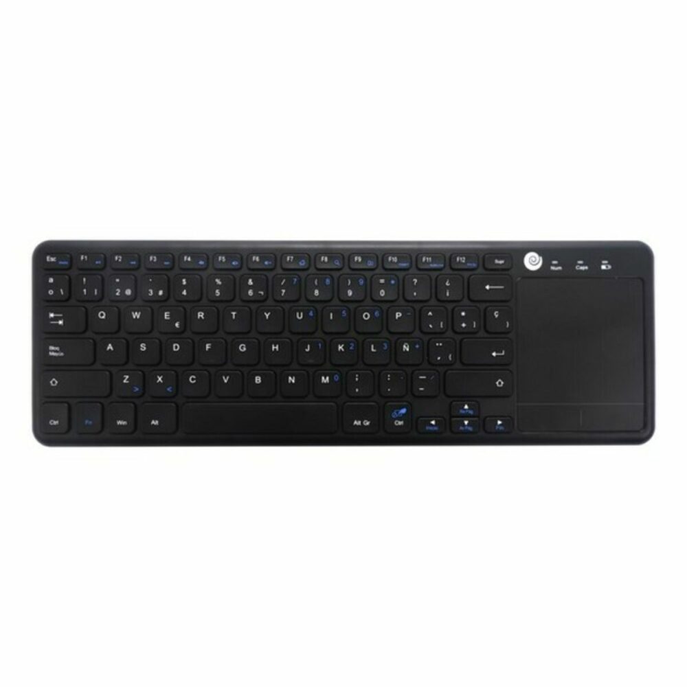 Tastiera con Touchpad CoolBox CoolTouch Nero QWERTY