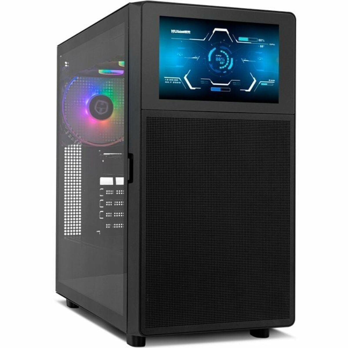 Cassa Micro ATX Nox-Xtreme NXHUMMERBIOS Nero