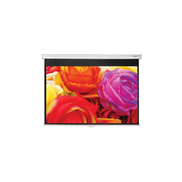 Optoma DS-1123PMG+ schermo per proiettore 3,12 m [123] 16:10 (OPTOMA PANOVIEW DS-1123PMG+ 123' INCH' 16:10 MANUAL PULL DOWN PROJECTOR SCREEN)