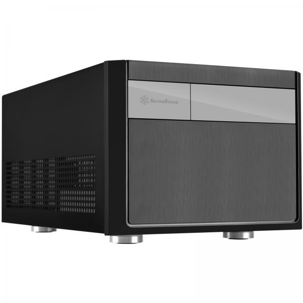 Silverstone SST-SG11B computer case Small Form Factor [SFF] Nero (SilverStone SUGO SG11 - tower - micro-)
