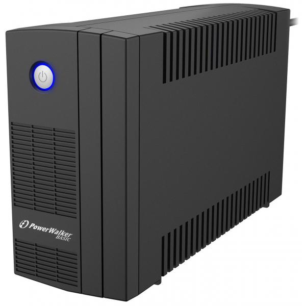 PowerWalker Basic VI 850 SB gruppo di continuità [UPS] A linea interattiva 0,85 kVA 480 W 2 presa[e] AC (Basic VI 850 SB - UPS 850VA/480W - Line Interactive, HID driver - Warranty: 24M)