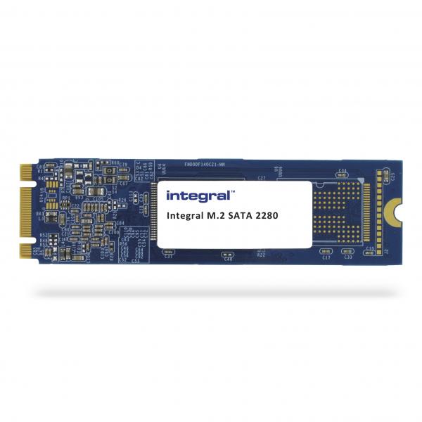 Integral INSSD2TM280 drives allo stato solido 2 TB M.2 Serial ATA III MLC (2TB - 2048GB SSD M.2 2280 SATA 3 R-520MBs W-450MBs TLC TBW 960 INTEGRAL)