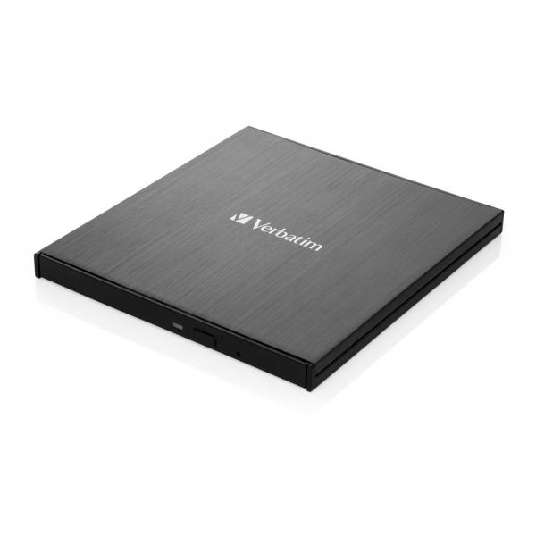 Verbatim 43888 lettore di disco ottico Blu-Ray DVD Combo Nero (Verbatim External Slimline BluRay Writer)