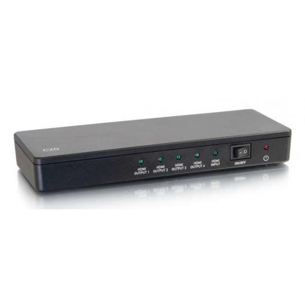 C2G Splitter 4K30 HDMI[R] a 4 porte (C2G 4-Port HDMI Splitter 4K30 - video-)